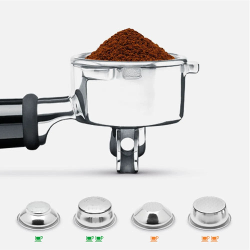 Sage The Barista Express Impress Coffee Machine - Black | SES876BTR4GUK1