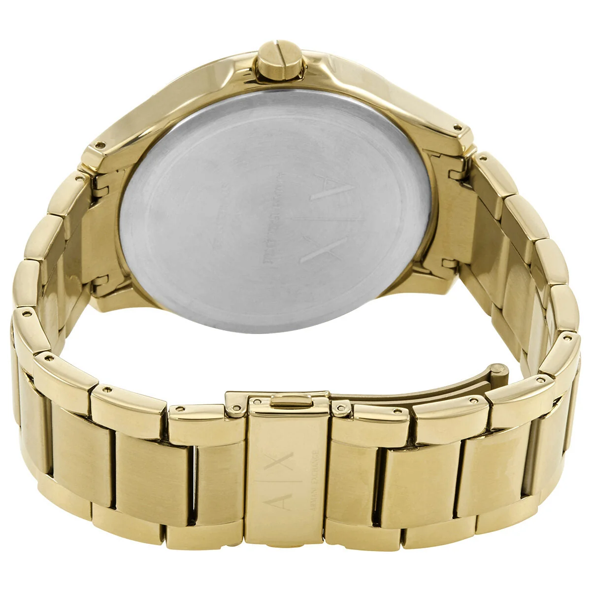 Armani Exchange Hampton Date All Gold Dial Watch - AX2415