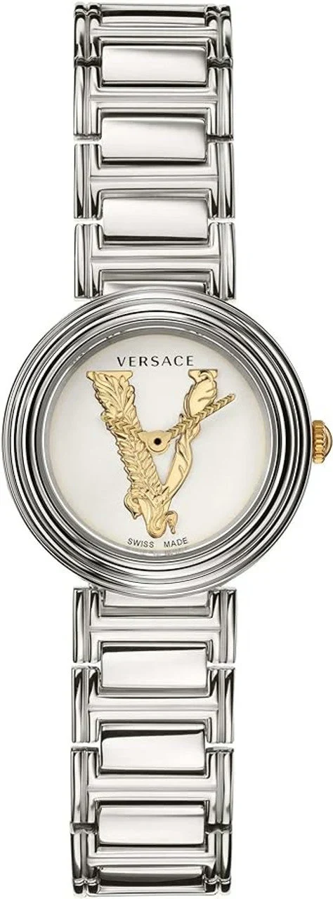 Versace Virtus Mini Silver Women's Watch VET300621