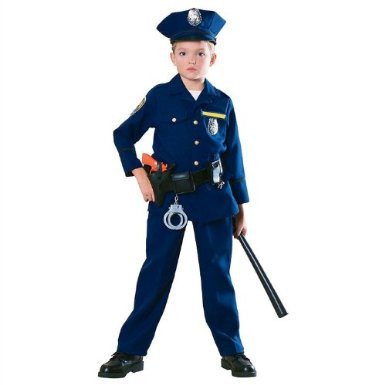 Child Police Officer Costume 4600