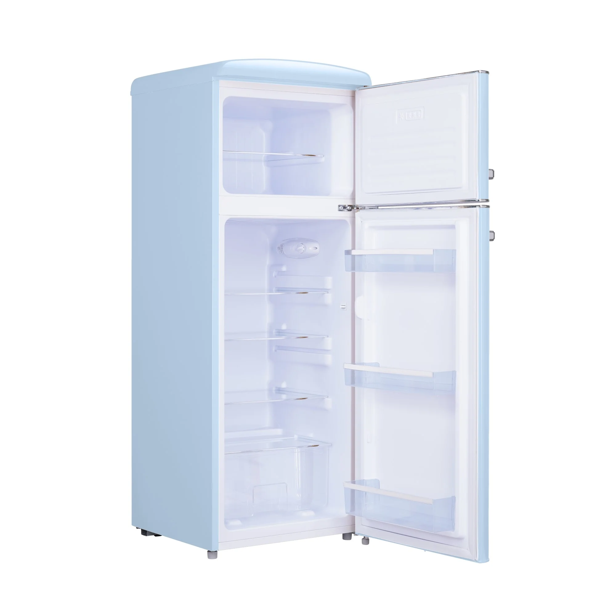 SPC Kühl- / Gefrierkombination Retro KS3777-5, blau, 206 L