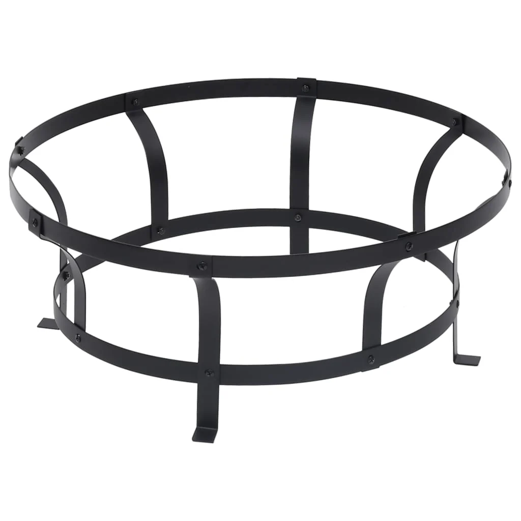 2025 Brasero con rejilla de acero inoxidable de 76 cm, fogón, atizador, pantalla contra chispas