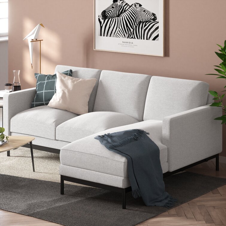 77′′ Wide Reversible Sofa & Chaise