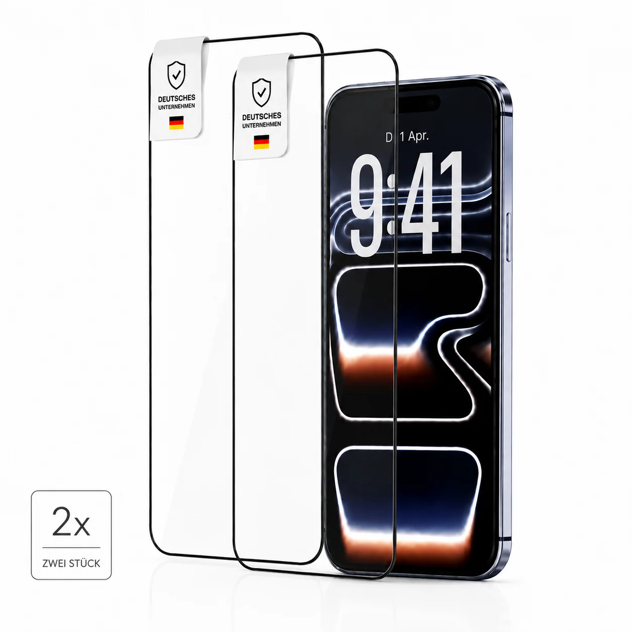 Displayschutzglas f��r iPhone �C Schutzglas Displayschutz, 9H, HD Klar, Case Friendly