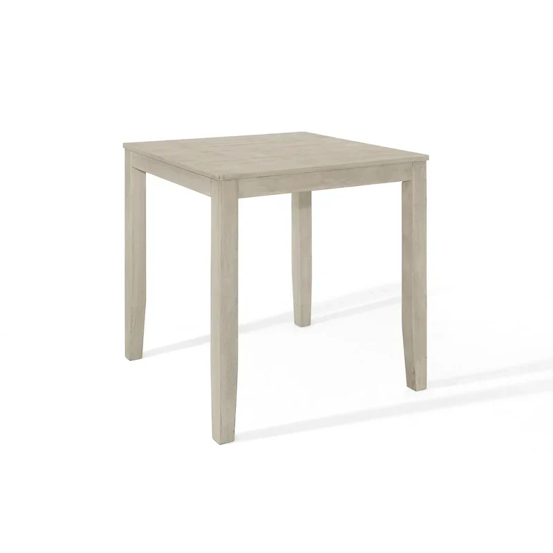 CraftPorch Modern Grey Counter Height Dining Table with Clean Lines