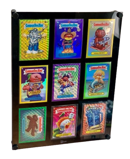 Card Frame For 9 Standard Size Cards. 'Rainbow' Frame. Now for sleeved cards up to 66x91mm