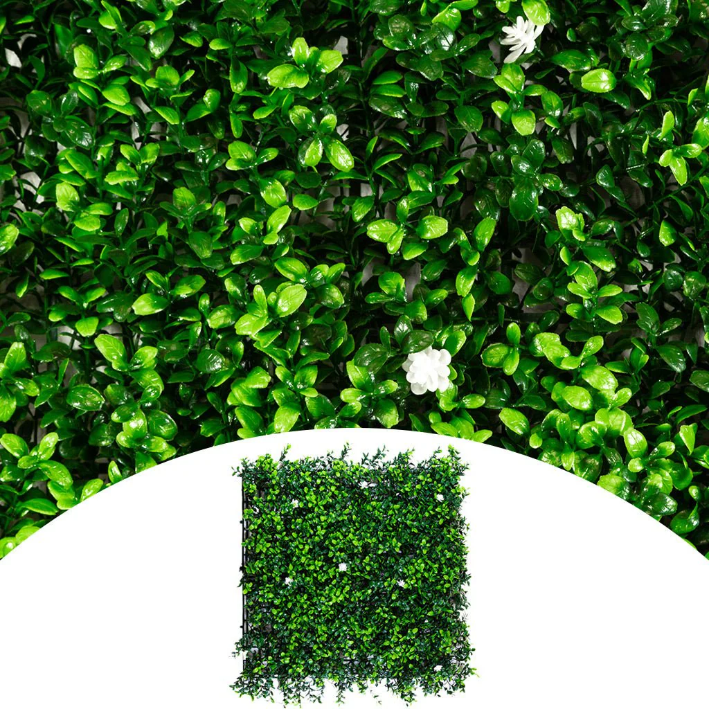 2026 Nuevo Gardenia Garden Wall - Panel de pared vegetal artificial