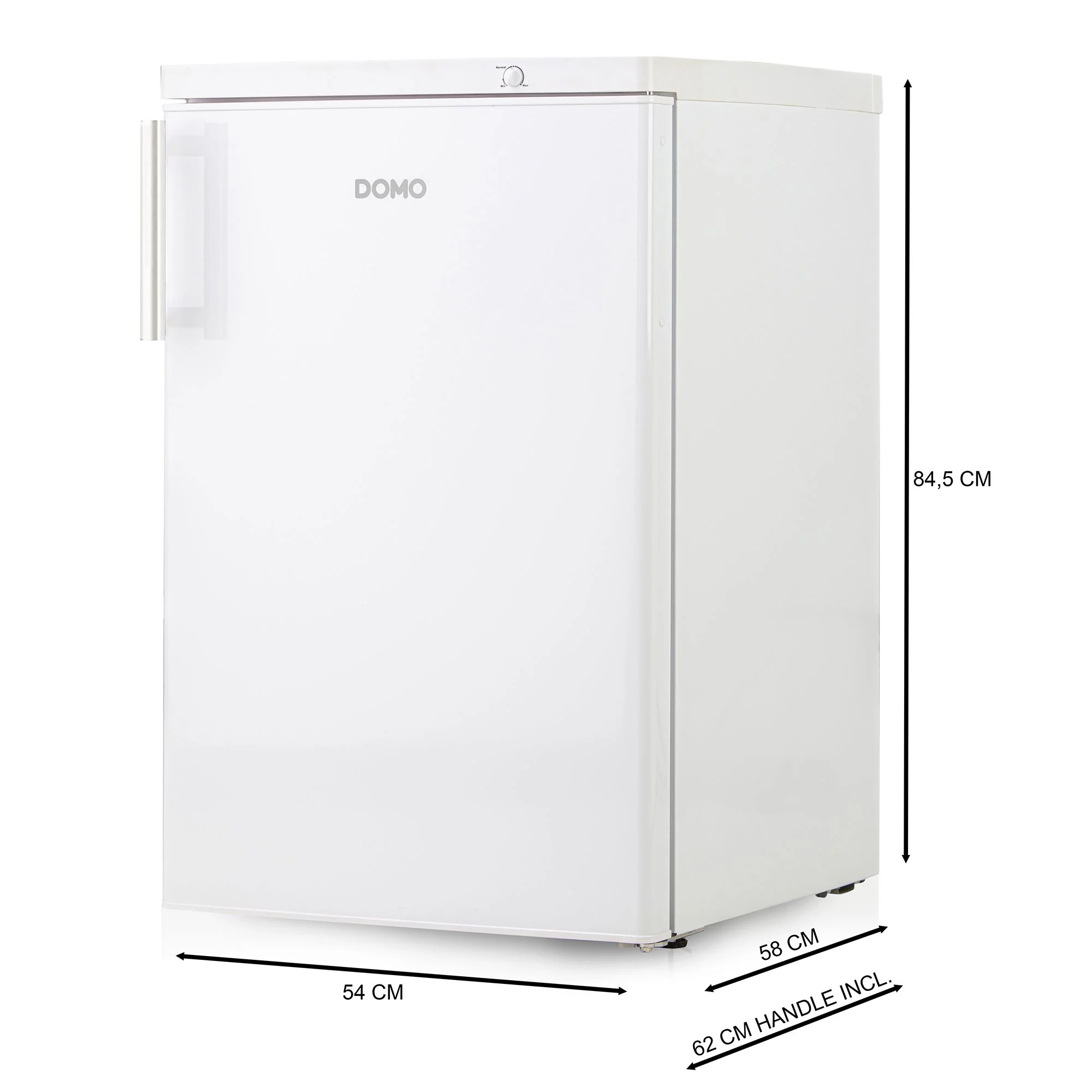 Domo Gefrierschrank DO91140F, A-Klasse, Inverter Technik