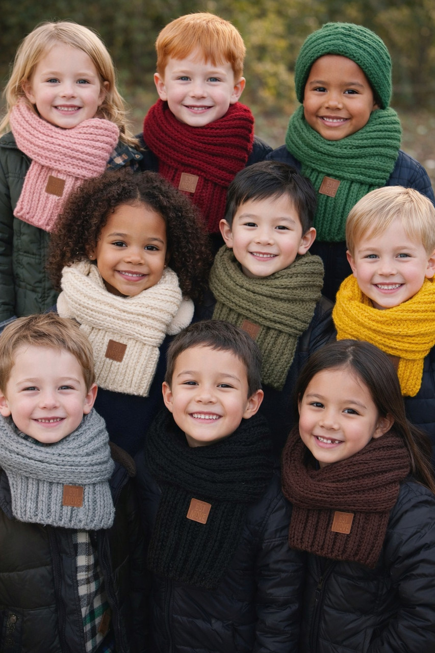 Kids Scarves Bulk |  Children��s Scarves Bulk |  Knit 2009