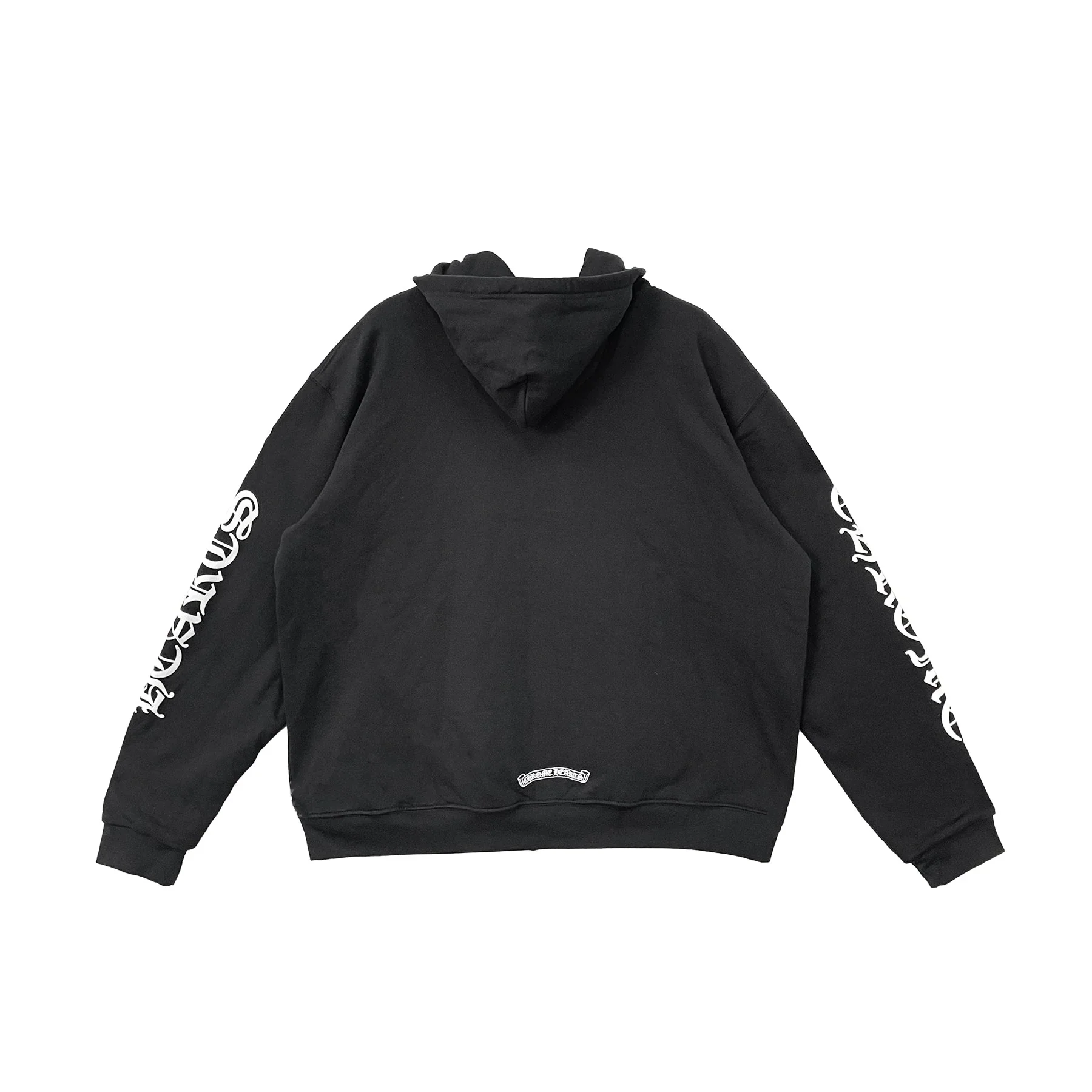 Chrome Hearts Script Logo Classic Zip Up Hoodie