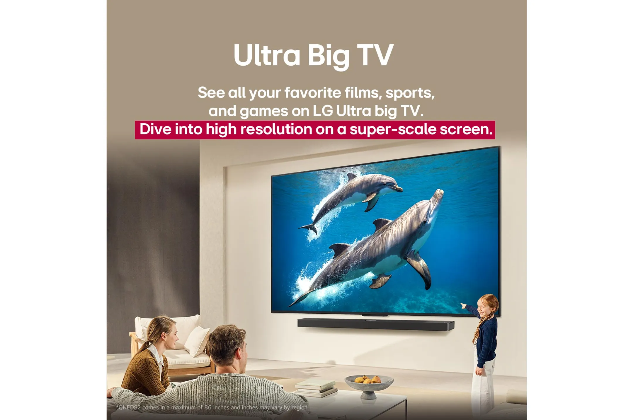 LG QNED AI 4K TV 43QNED82A6B (2025) - 43 inch