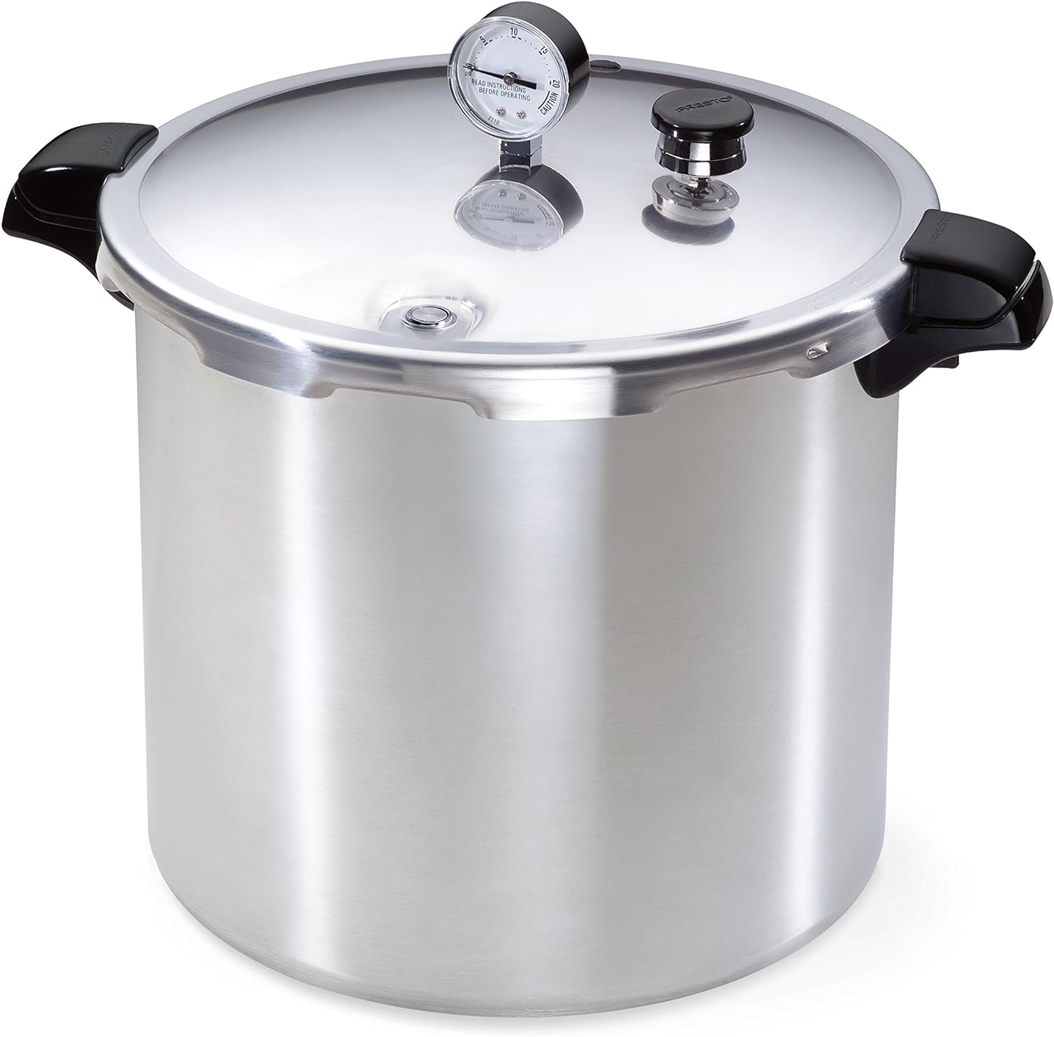 Presto 12-Quart Programmable Electric Pressure Canner, Stainless Steel, Black Finish