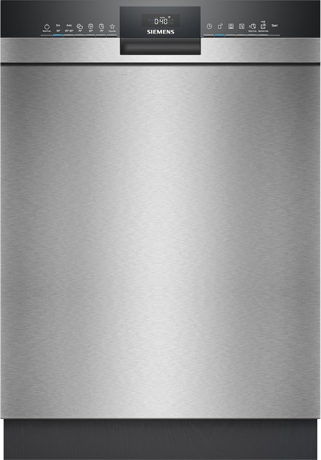 Siemens SN63EX06VE, iQ300 Smarter Geschirrspüler, Vollintegrierte Spülmaschine, 60 cm, Besteckschublade, Extra leise, varioSpeed, Automatische Türöffnung, Dreifach rackMatic, infoLight, intesiveZone