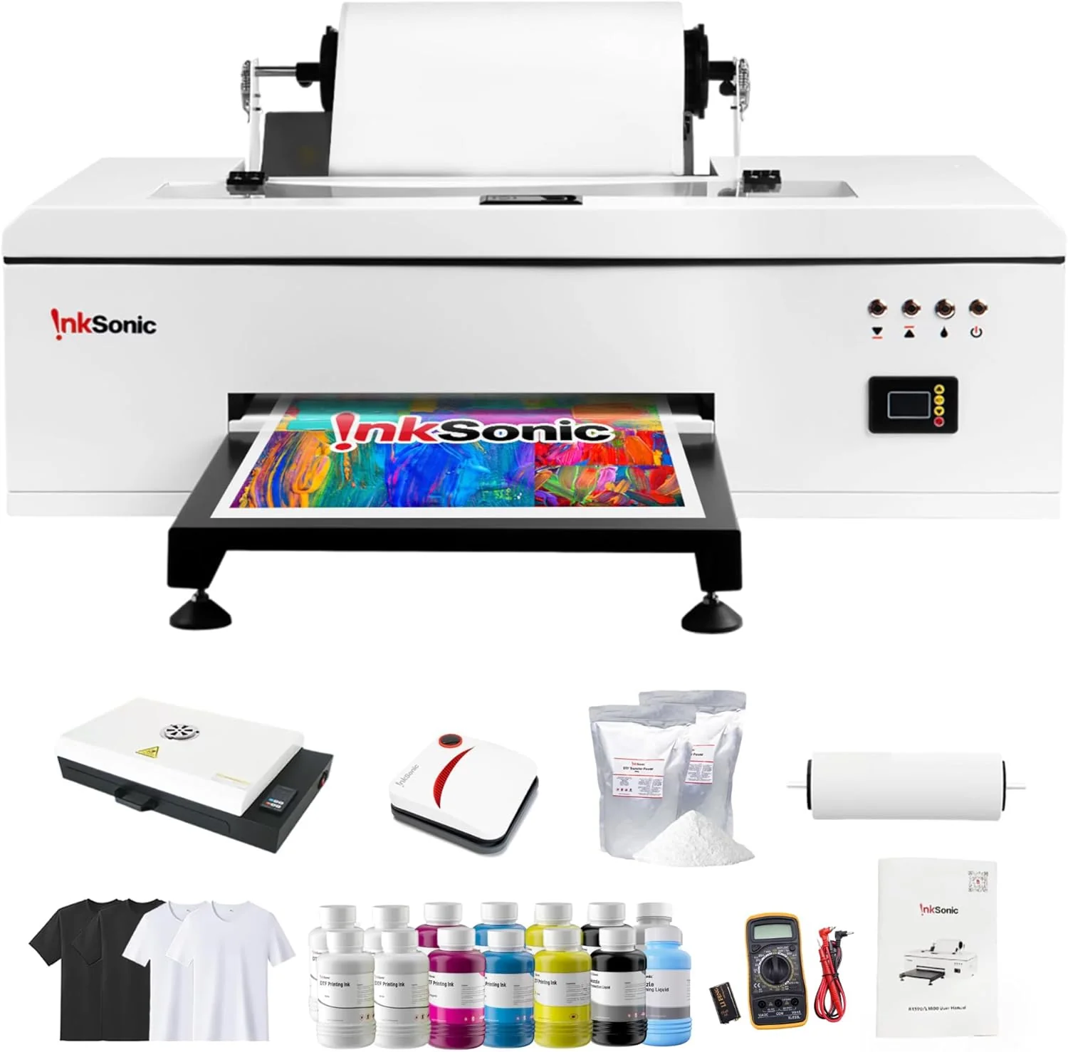 A3 DTF Printer with Oven, T-Shirt Printing Bundle
