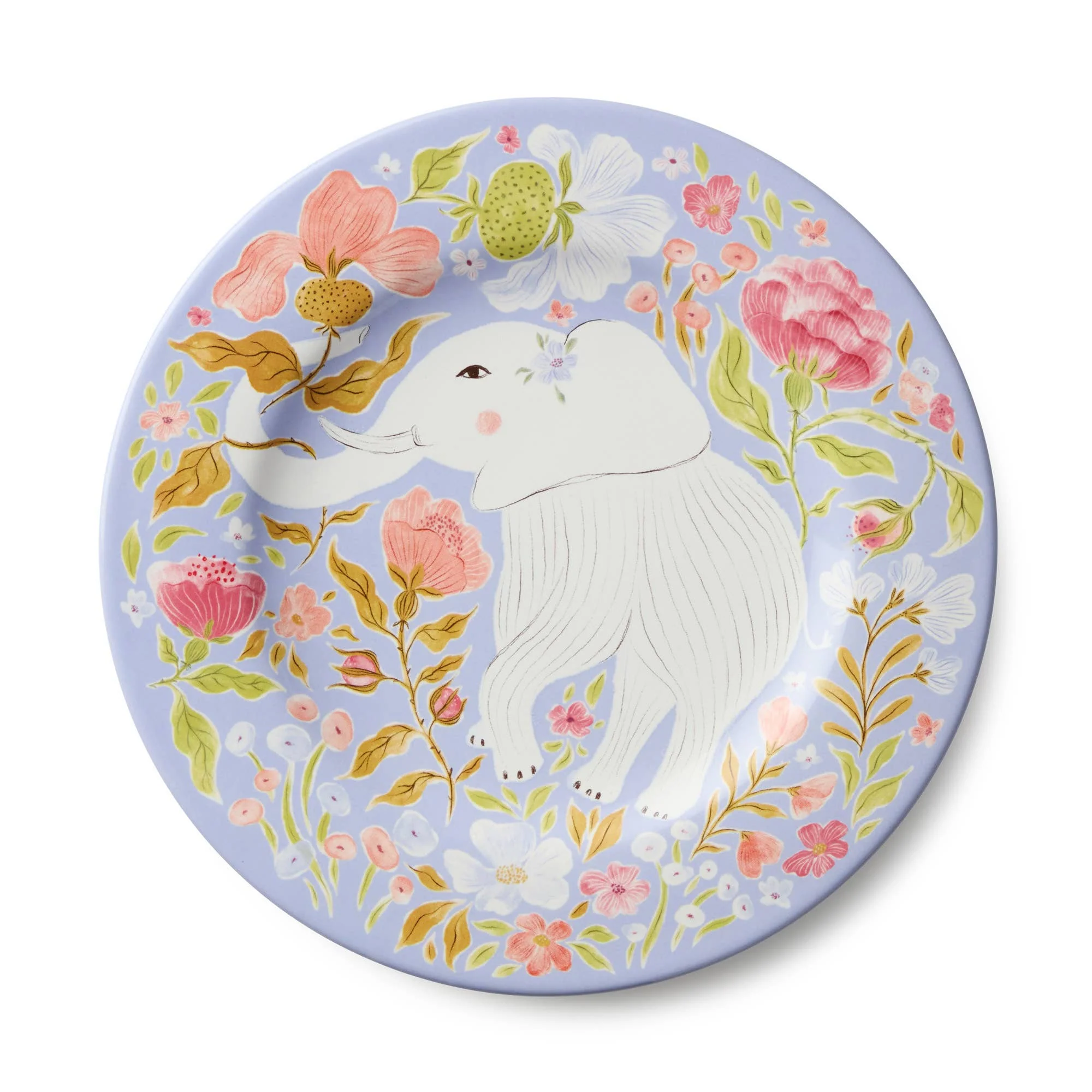 Elephant Menagerie Salad Plate 9