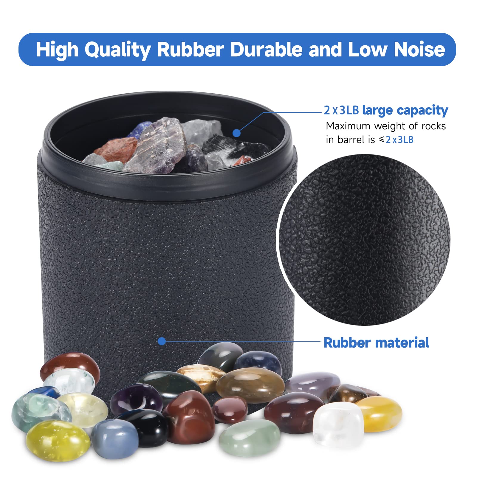 Leegol Electric Tumbler Lapidary Polisher