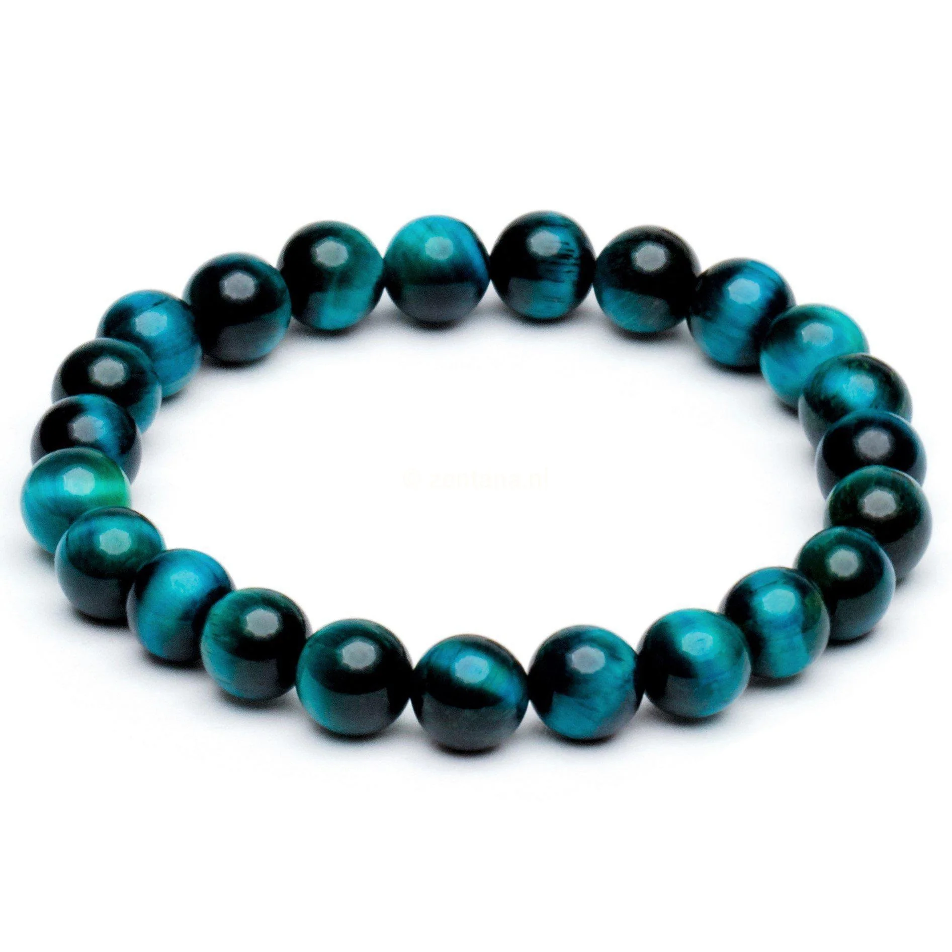 Balans Armband - Tijgeroog Blauw- Valkenoog - Besluitvaardigheid