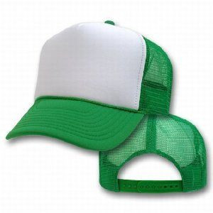 Bulk Kelly Green Trucker Caps  WS1466D