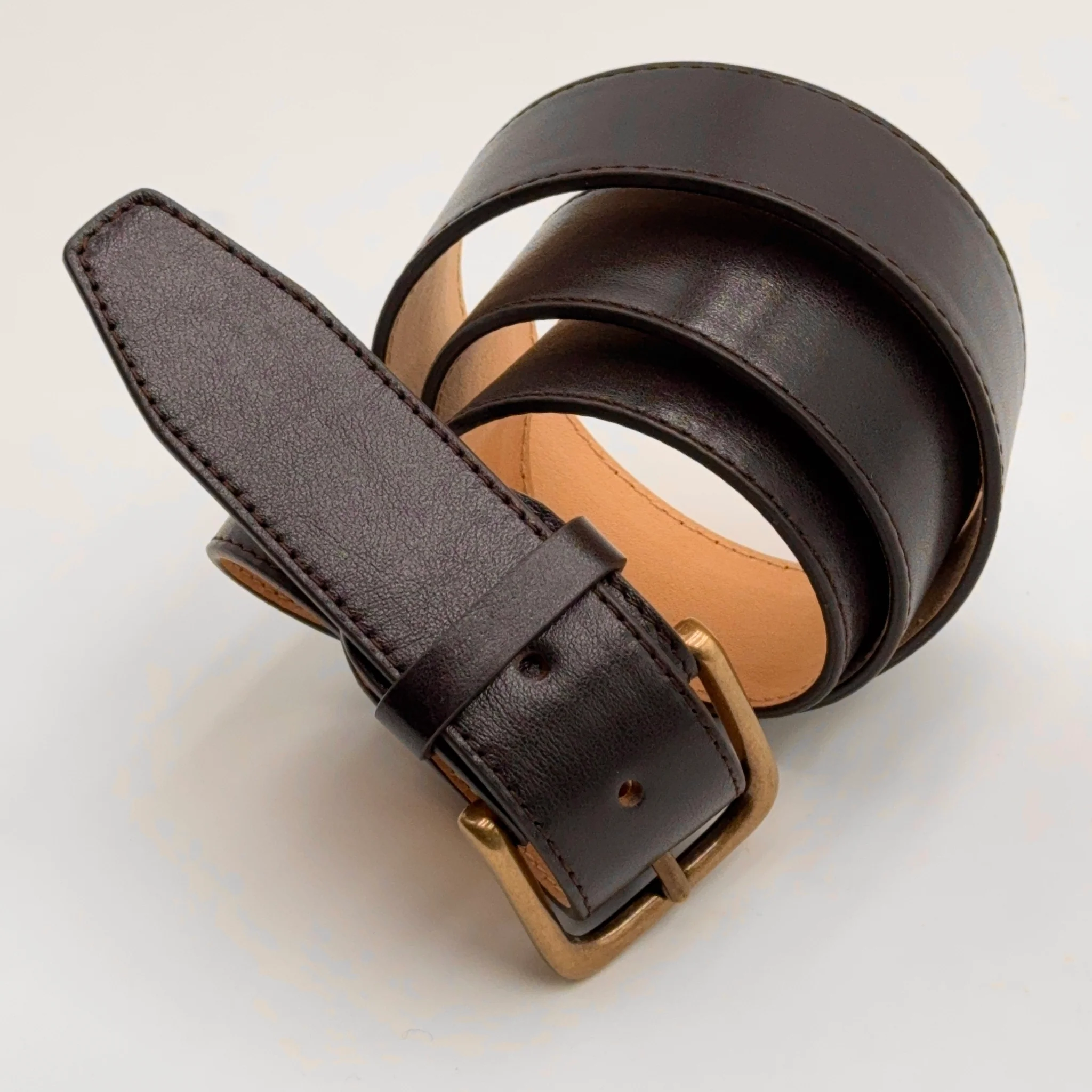 Cintura altezza 3,5 cm glossy testa di moro