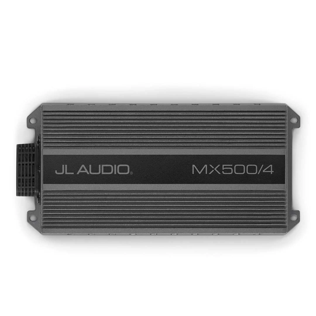 2026 Nuevo JL Audio MX500/4, Serie MX Amplificador Clase D de Rango Completo de 4 Canales, 125W x 4