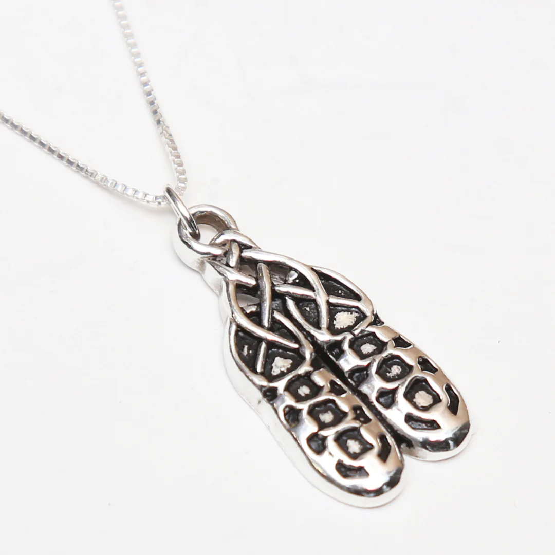 Silver Highland Dance Ghillies Necklace