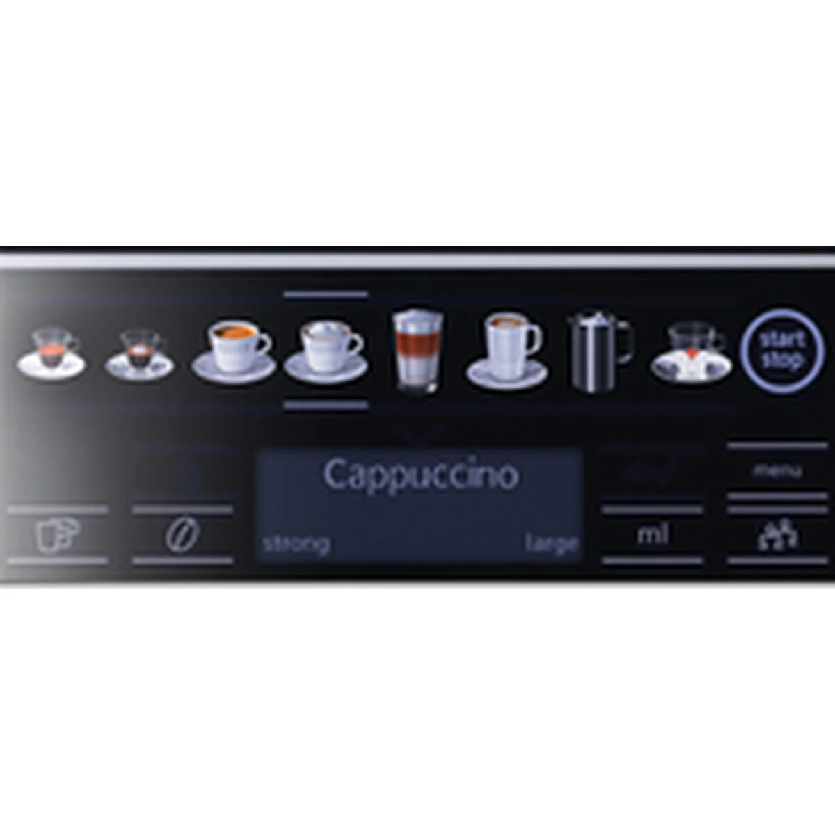 Superautomatisk kaffebryggare Siemens AG TE657319RW Svart Grå 1500 W 2 Csészék 1,7 L