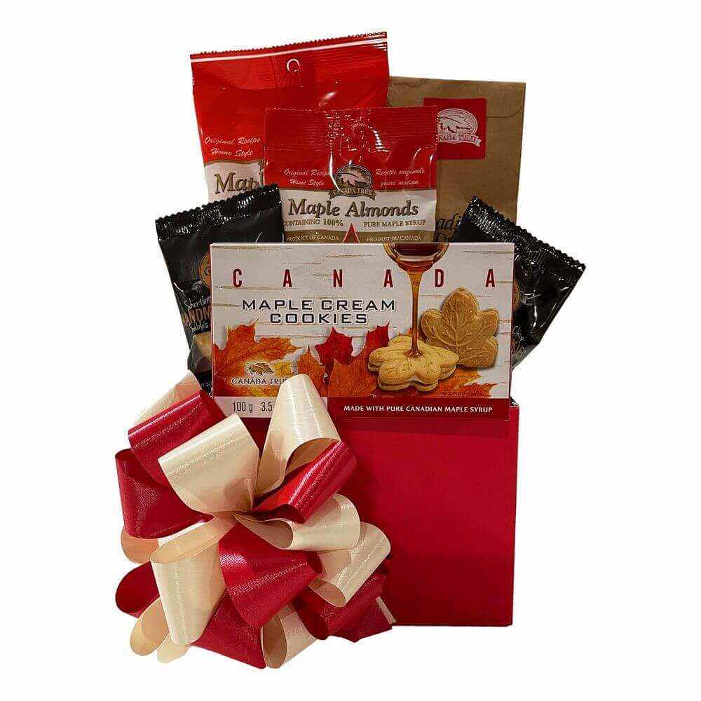 Maple Leaves Gift Basket