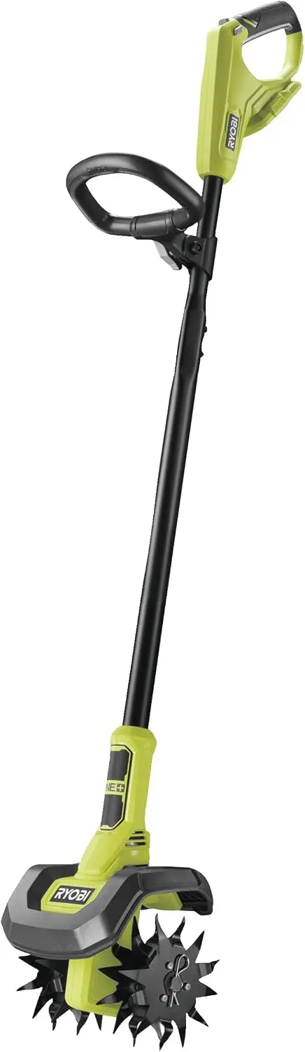 Motoazada Ryobi 18 V One+, Anchura/Profundidad de Trabajo 20/10 cm, 4 Fresas, 3 Velocidades de Rotación, Tubo Telescópico, negro, RY18CVA-0