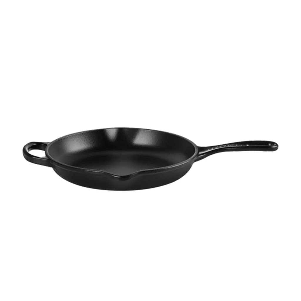 2025 Le Creuset - Sartén Signature redonda negro mate 20 cm