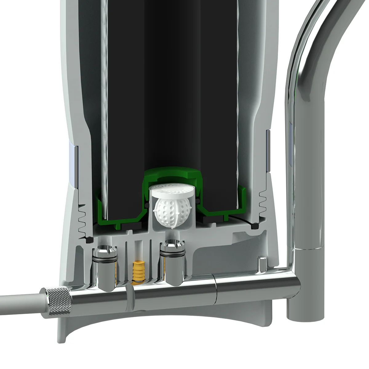 2025 SANUNO Grande – Filtro de agua para fregadero en set completo con cartucho NFP Premium y gran capacidad