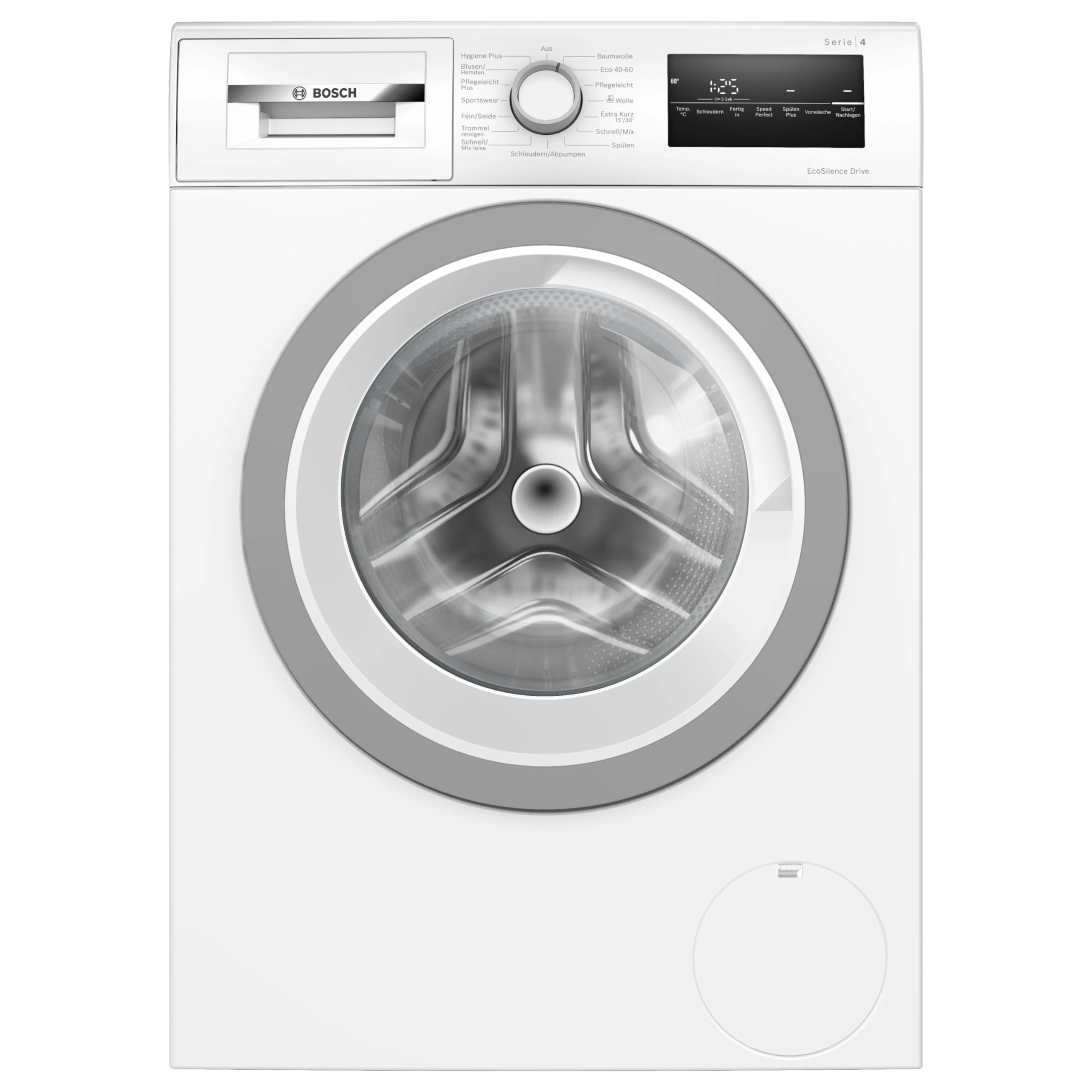 2026 BOSCH WAN28K23 Lavadora Serie 4, carga frontal, capacidad 8 kg, 1400 rpm, EcoSilence Drive: lavado silencioso y eficiente, Hygiene Plus, Speed Perfect, blanco, 60 cm, Edición exclusiva Amazon