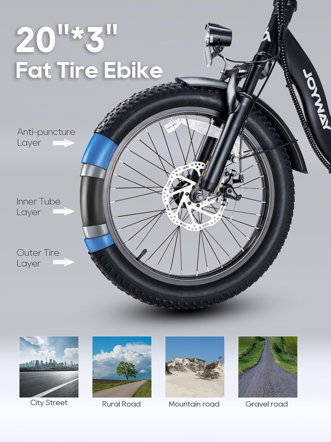 HELLOMOTO Folding Electric Bike, 873WH 18.2AH Long Range ebike 20 X 3.0 Fat Tire ebike 48V 750W E Bike, 28MPH,74 Miles Max Range, Adult Electric Bicycles for Commute
