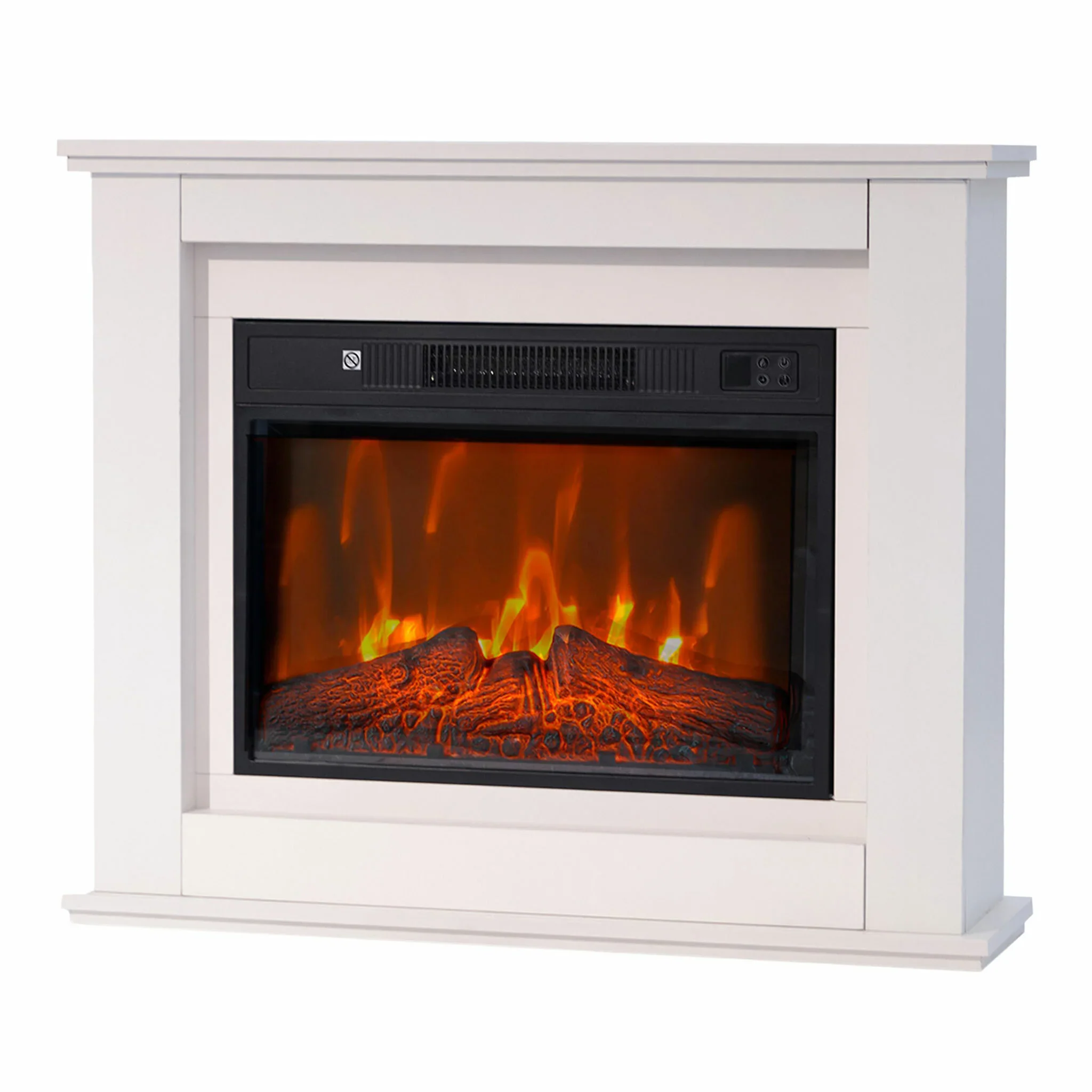 Lykke elektrische haard L, 2000W, wit