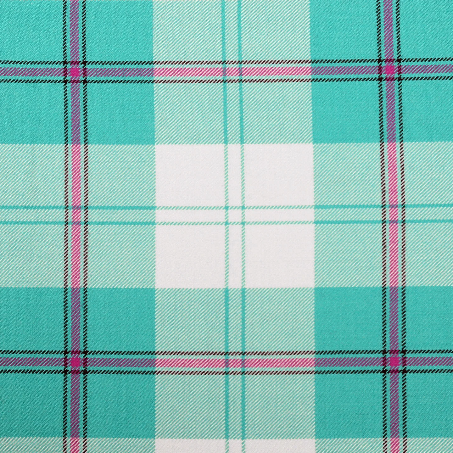 Tartan Piece - Dress Mint Cunningham (3 Yards) (Flawed)