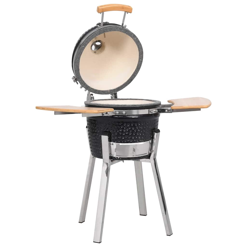2026 Kamado barbacoa parrilla y ahumador cerámico 81 cm v7356