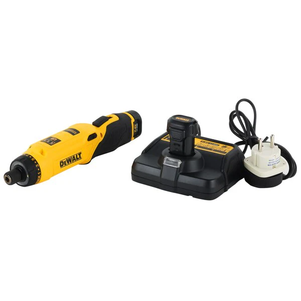 2025 Atornillador articulado sin cable 7,2V / 2x1,0Ah 1/4
