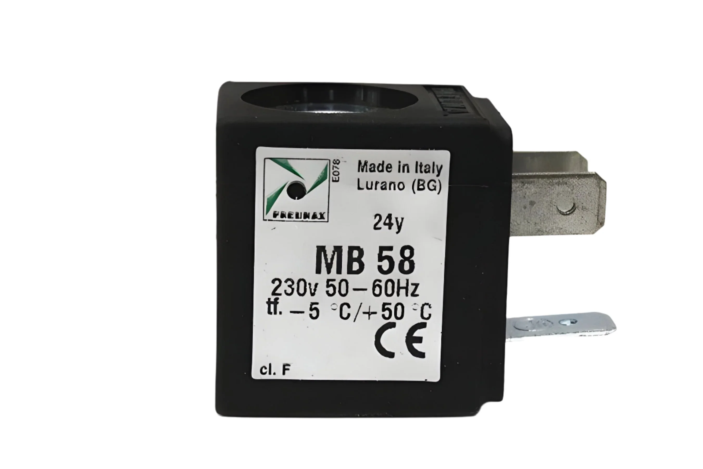 Pneumax MB 58 22mm N/C Solenoid Coil 220Vac 50/60Hz