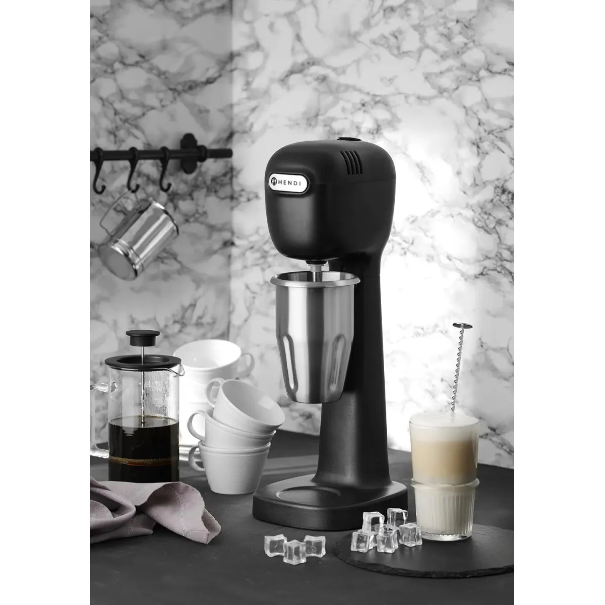 HENDI Milchshakezubereiter RB schwarz