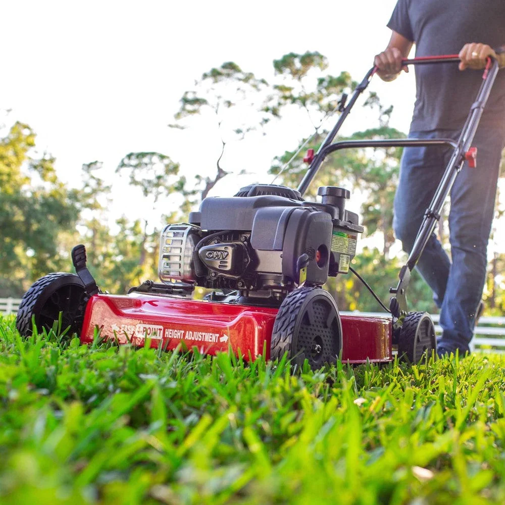 20-Inch 125Cc Gas Push Mower with Briggs & Stratton Engine
