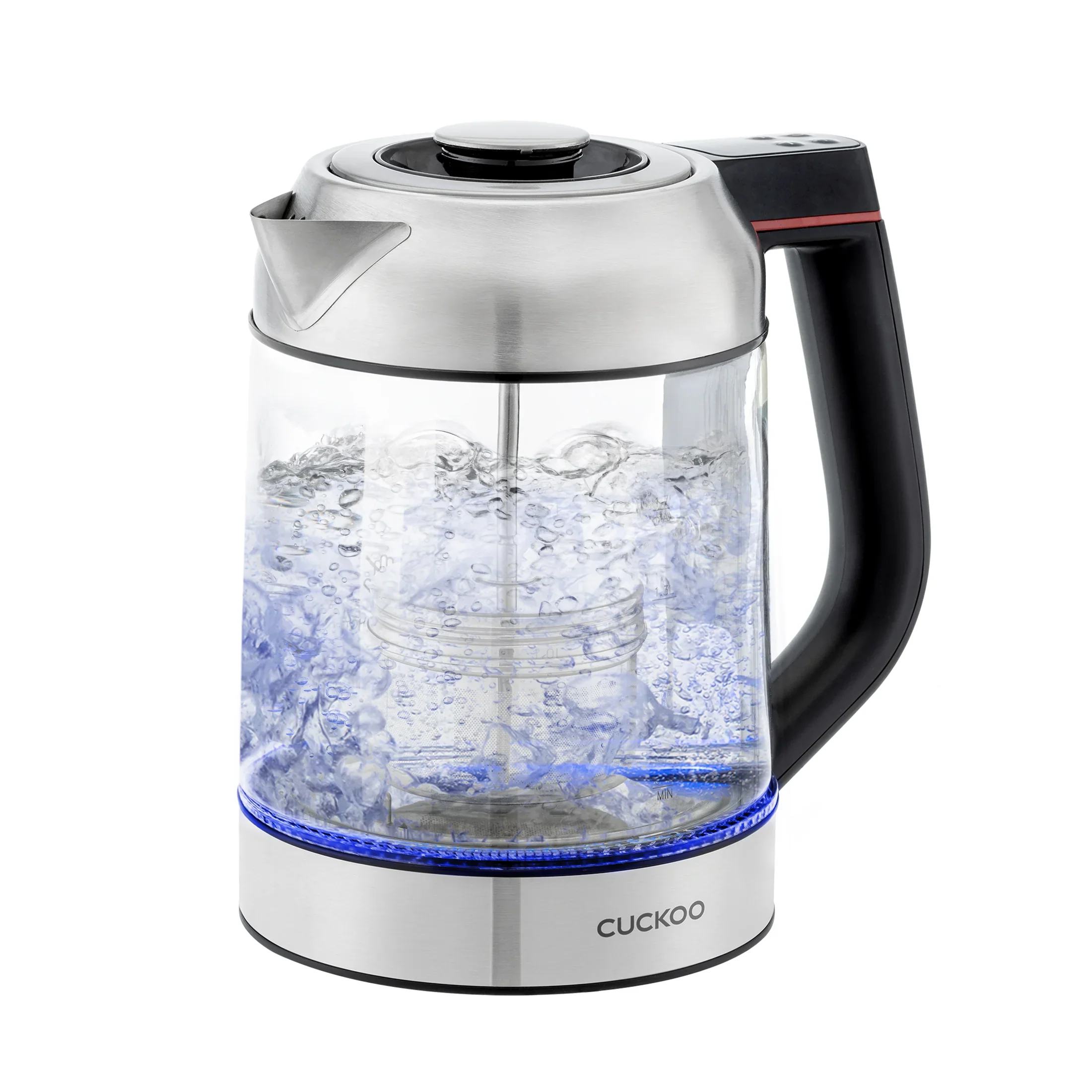 2025 Hervidor eléctrico de vidrio con infusor de té (CK-G170BS)