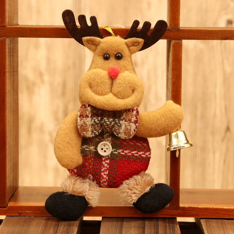 Christmas Home Decor Hanging Onaments Dolls Christmas Tree Decorations