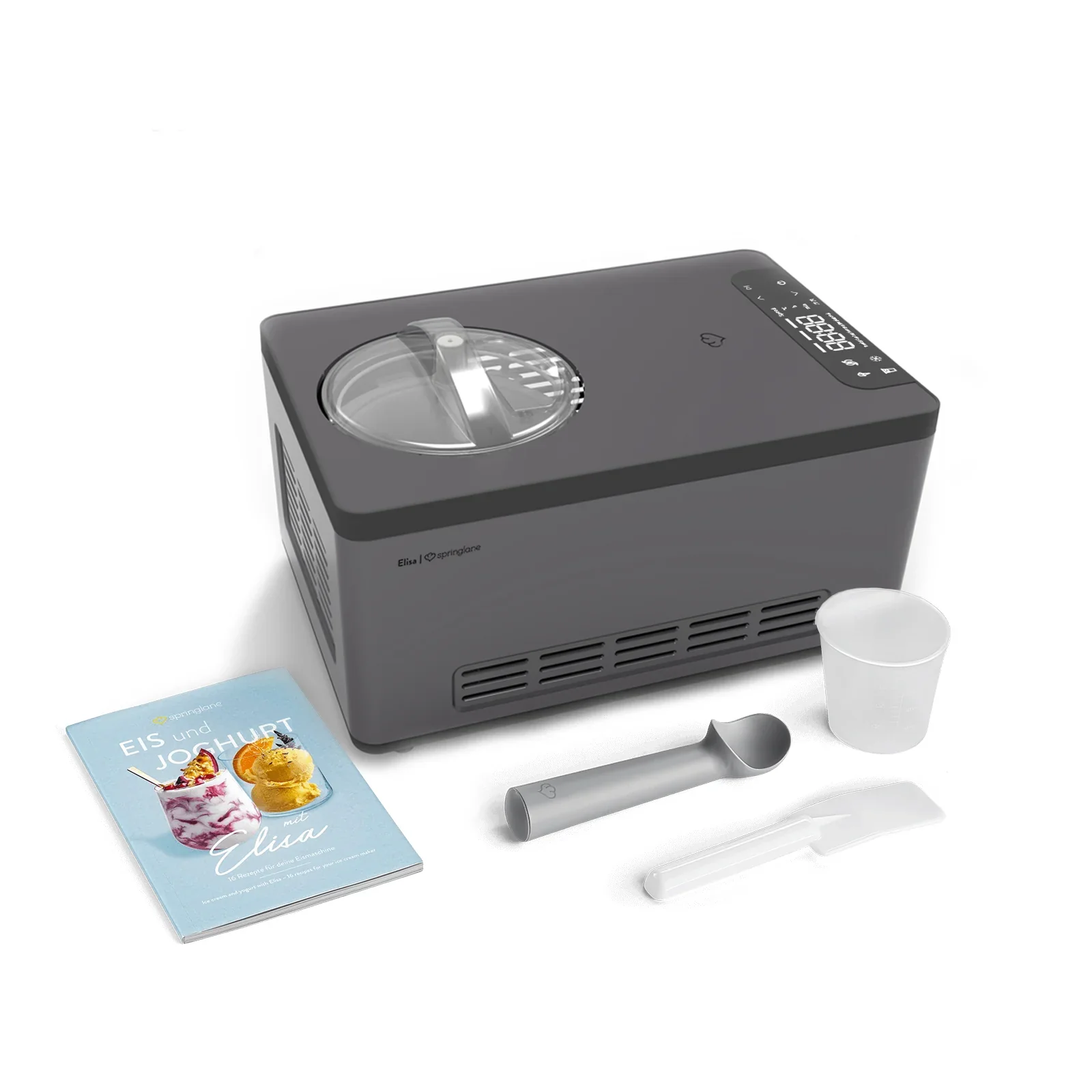 2025 Heladera Elisa 2,0 litros – Negra o Plateada