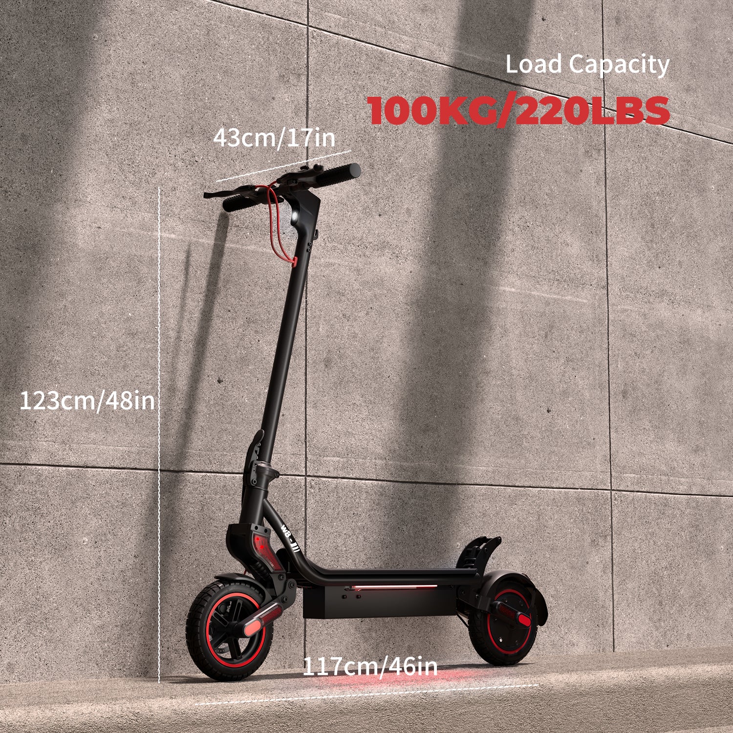 iScooter W8 500W Elektrische Scooter met Off-Road Banden