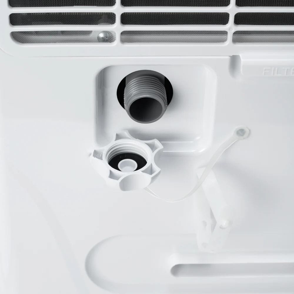 2025 Deshumidificador ENERGY STAR de 50 pintas con drenaje continuo y funcionamiento ultra silencioso – ideal para grandes espacios y sótanos