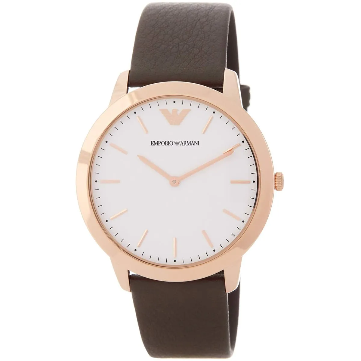 Emporio Armani Dino Slim Rose Gold Women's Watch - AR1748