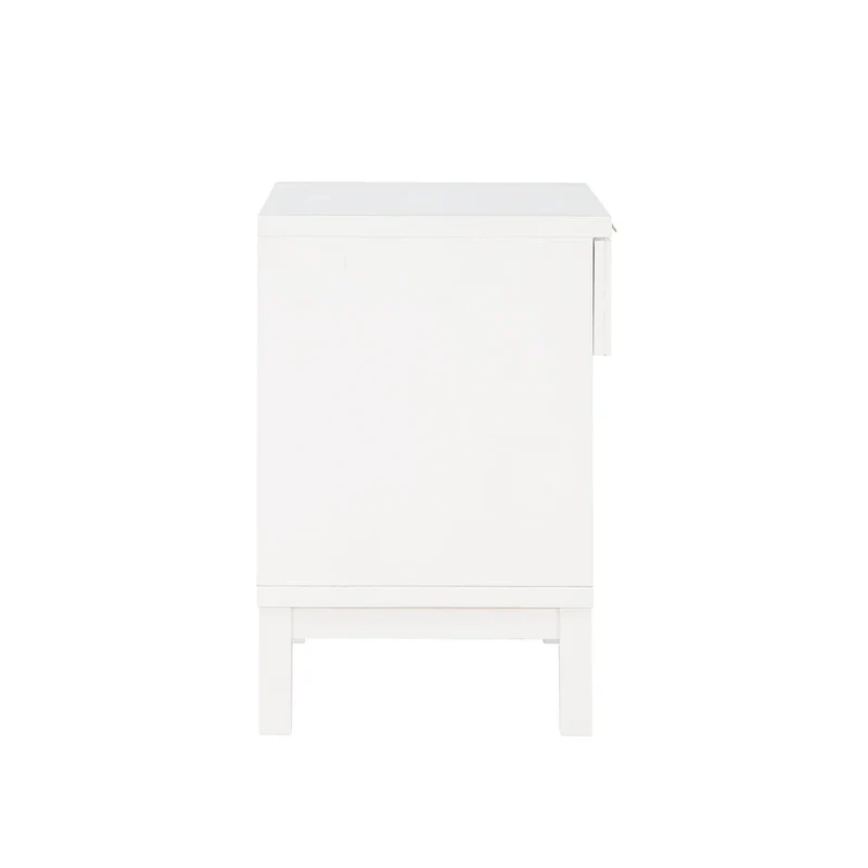Greyson Living Brighten Cane Nightstand with 1 Drawer
