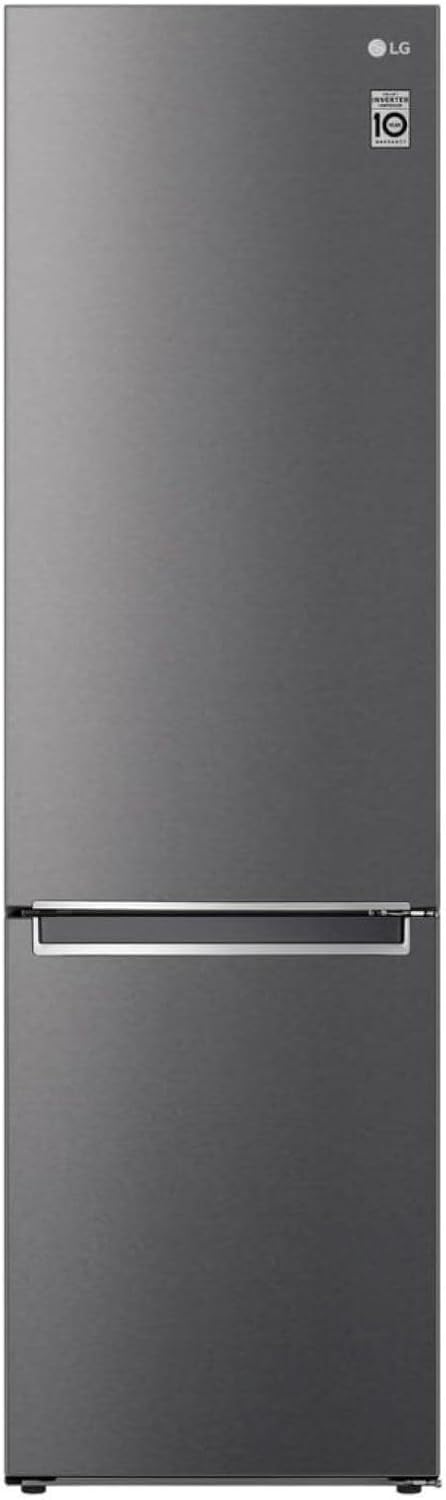 LG GBP62DSNCN1, Klasse C, 384 L, Kühl-/ Gefrierkombination, Frische Features, Kühlschrank mit Gefrierfach und Innendisplay, DoorCooling+, LINEARCooling, 59,5 x 203 x 67,5 cm ꟷ Dark Graphite