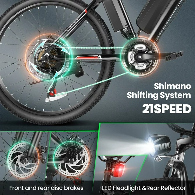 Gocio 500W Electric Bike 26