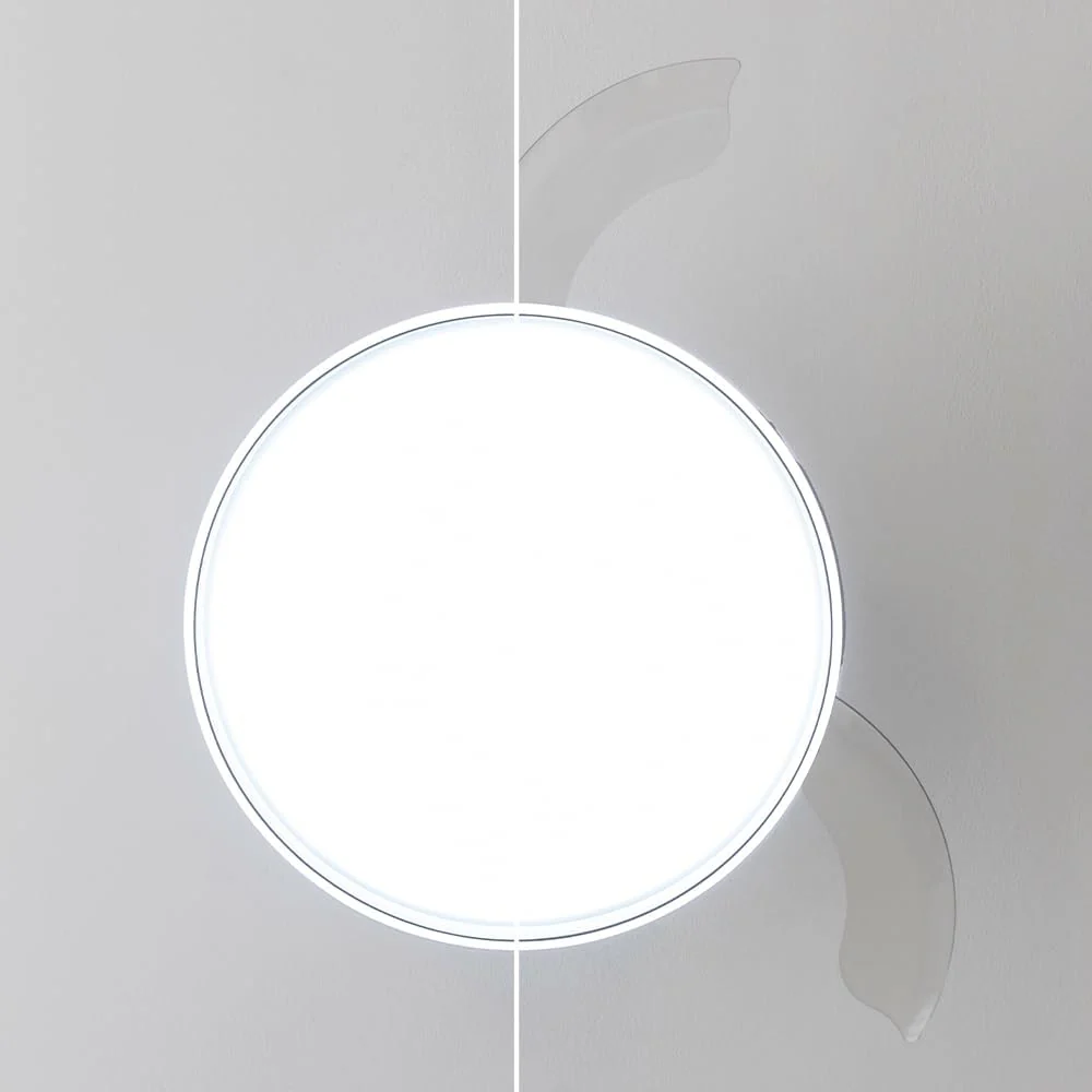 Ventilador de Techo Cecotec con Aspas Retráctiles y Lámpara Invisible EnergySilence Aero 4280 de Acero, 40 W, Diámetro 42 Pulgadas (106 cm), Temporizador, 3 Tonos de Luz, Función Verano-Invierno