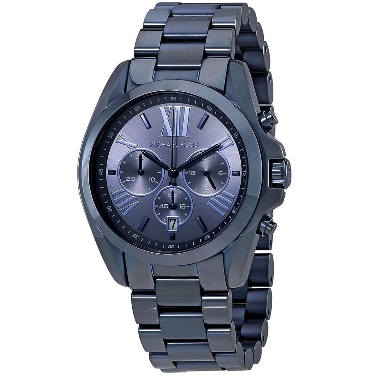 Michael Kors Bradshaw Chronograph Navy Blue Women's Watch - MK6248